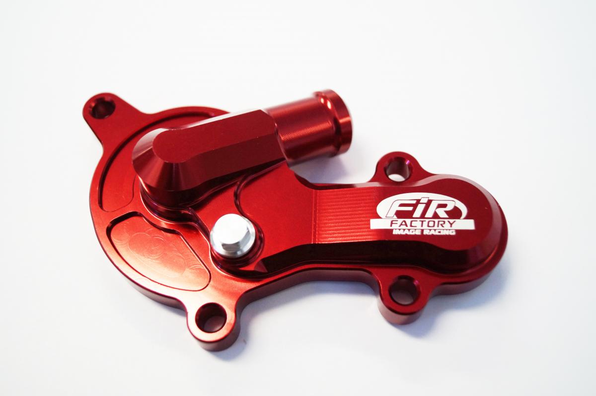 WATER PUMP COVER 13-19 BETA, FIR ASWPC-11, BILLET ALLOY RED, WATER PUMP COVER