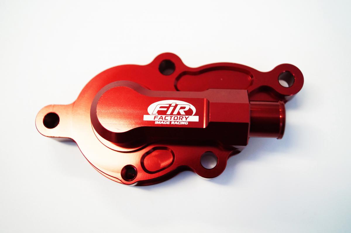 WATER PUMP COVER 18-20 GASGAS, FIR ASWPC-18, BILLET ALLOY RED, WATER PUMP COVER