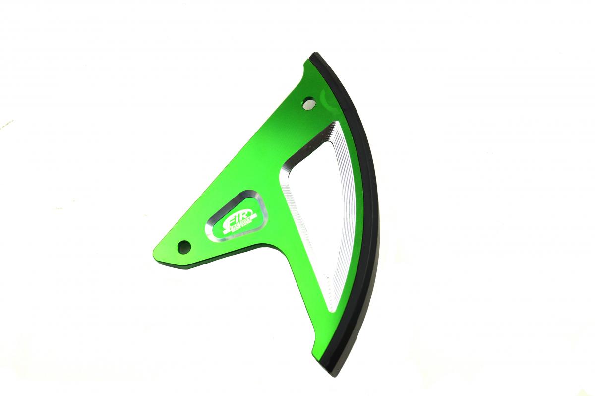 FIR GREEN REAR DISC GUARD KAWASAKI KX250F 2009-2023, KX450F 2009-2023