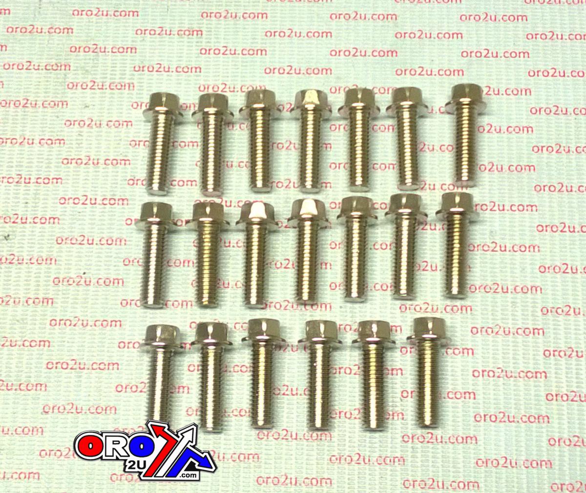 BOLTS M8 x 25mm FLANGED