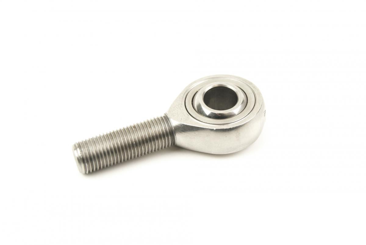 BEARING ROD END MALE M12x1.25 LH, ROSE JOINT STAINLESS STEEL
