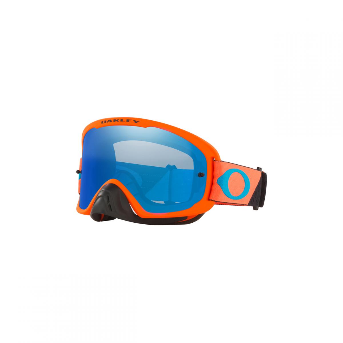 OAKLEY O FRAME 2.0 PRO MX HERITAGE B1B, OA OO7115-22, ORANGE/BLACK, IRIDIUM LENS