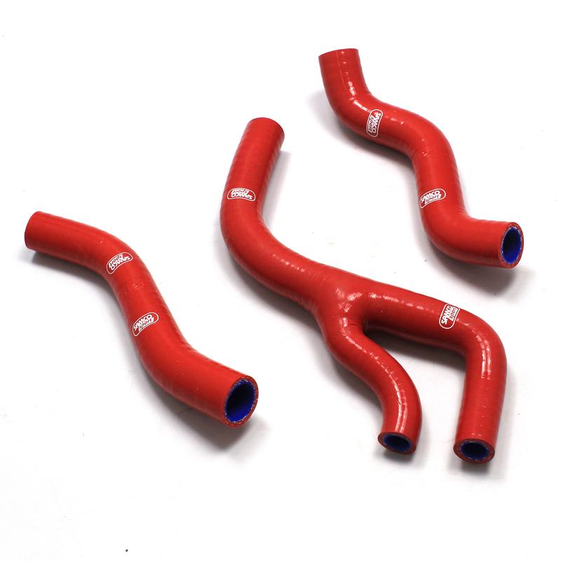 SAMCO HOSE KIT HONDA CR125R 98-99, 3 PIECE KIT, RED, HON-102 RD