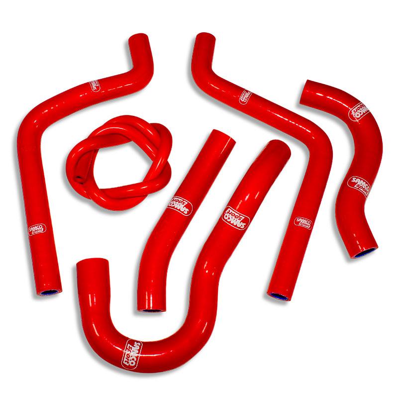 SAMCO HOSE KIT HONDA CR125R 2003-2004, 6 PIECE KIT, RED, HON-32 RD