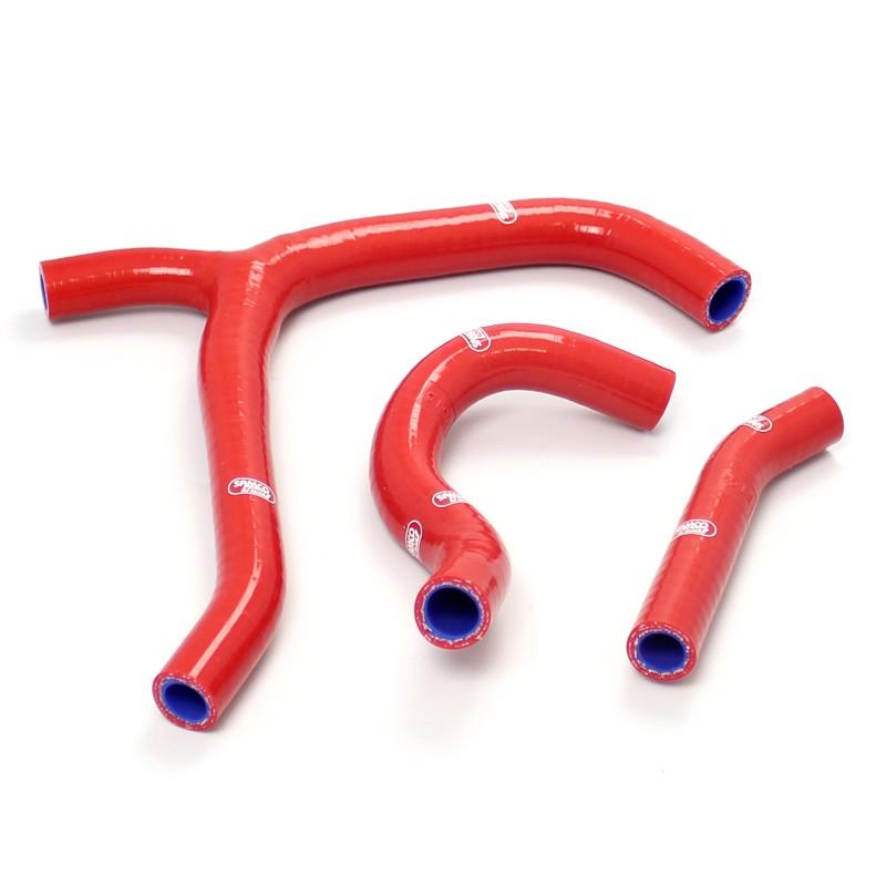 SAMCO HOSE KIT HONDA CRF250R 2014-2015, 3 PIECE KIT, RED, HON-87 RD