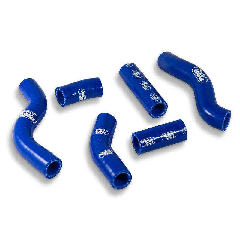 SAMCO HOSE KIT HUSQVARNA TC85 14-17 OEM DESIGN, 6 PIECE KIT, BLUE, HUS-30/KTM-82
