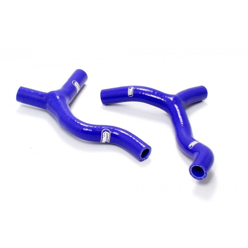 SAMCO HOSE KIT HUSQVARNA TC85 14-17, Y RACE DESIGN, 2 PIECE KIT, BLUE