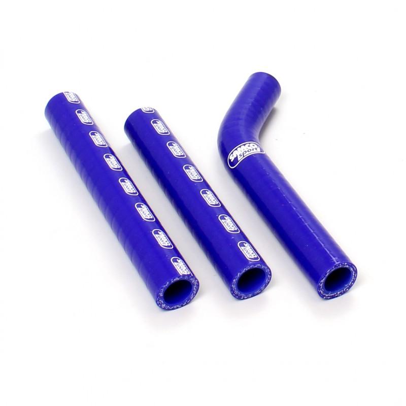 SAMCO HOSE KIT HUSQ TE125 14-16 Thermostat Bypass, 3 PIECE, BLUE, HUS-16/KTM-52