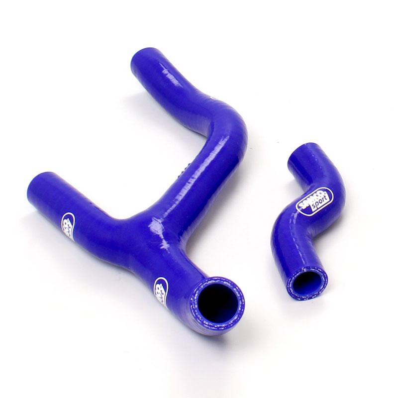 SAMCO HOSE KIT HUSQ FC250/350 14-15, Y RACE DESIGN, 2 PIECE KIT, BLUE, HUS-13