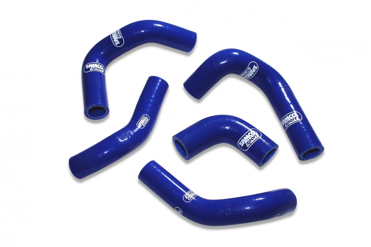 SAMCO HOSE KIT HUSQVARNA TC/TE250 2001-2005, 5 PIECE KIT, BLUE, HUS-1