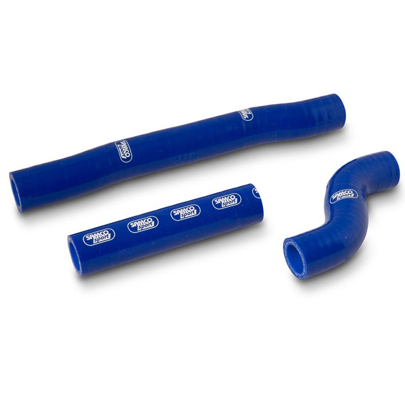 SAMCO HOSE KIT HUSQ TC250 17-18, TC300 17-18, 3 PIECE KIT, BLUE, HUS-41/KTM-88