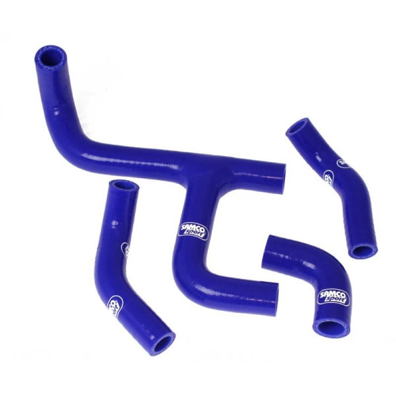 SAMCO HOSE KIT HUSQVARNA TE250/310 06-09 Y DESIGN, 4 PIECE KIT, BLUE, HUS-6