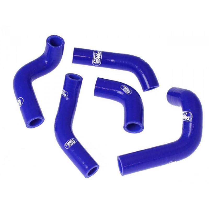SAMCO HOSE KIT HUSQVARNA TE/TC 450-510 02-09, 5 PIECE KIT, BLUE, HUS-2