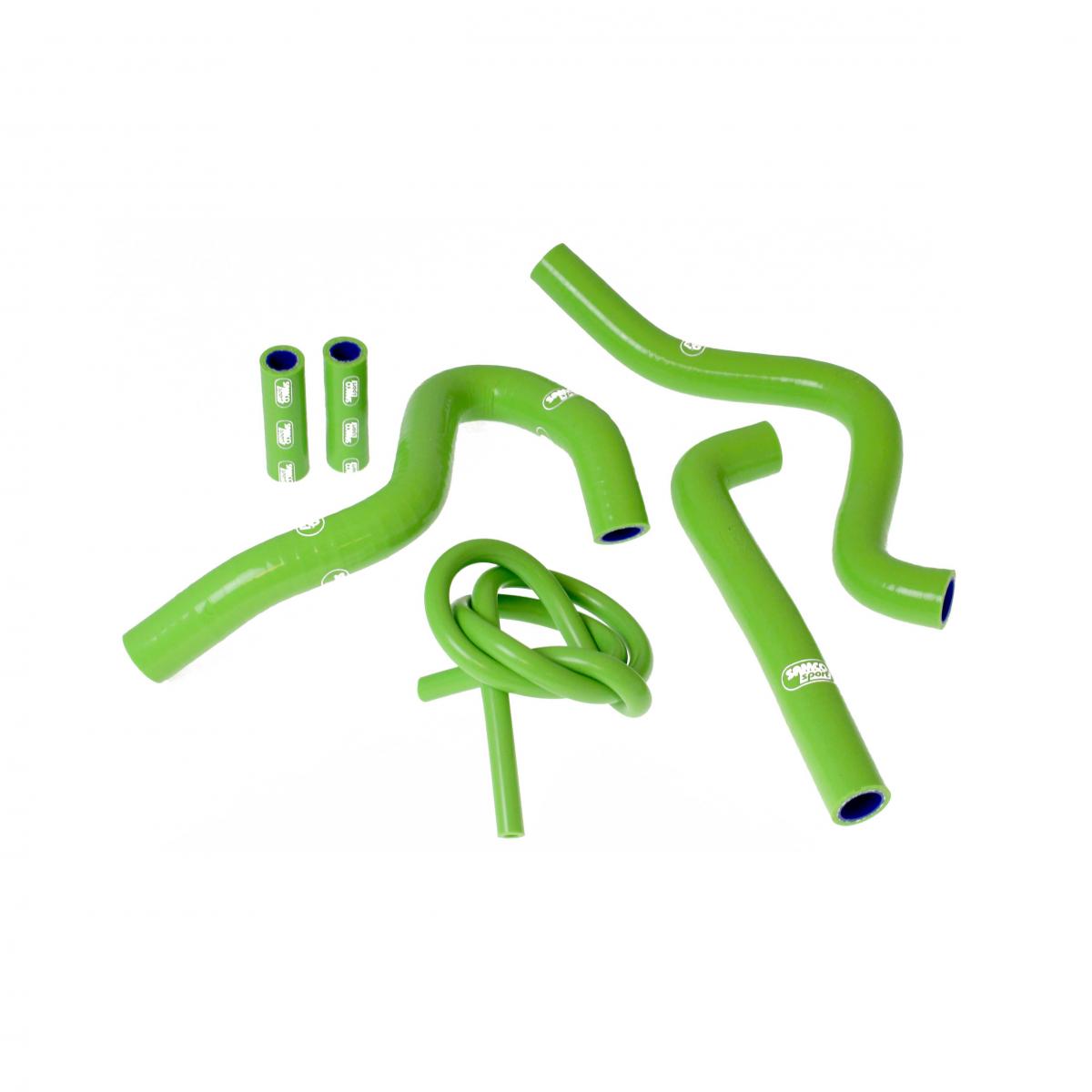 SAMCO HOSE KIT KAWASAKI KX250 1994-1998, 6 PIECE KIT, GREEN, KAW-27 GN