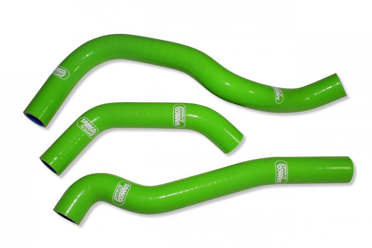 SAMCO HOSE KIT KAWASAKI KLR650A 87-07 Coolant Hoses Only, 3 PIECE KIT, GREEN