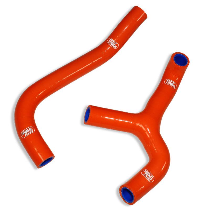 SAMCO HOSE KIT KTM 65 SX 16-19 Y' Piece Race Design, 2 PIECE, ORANGE, KTM-86 OR