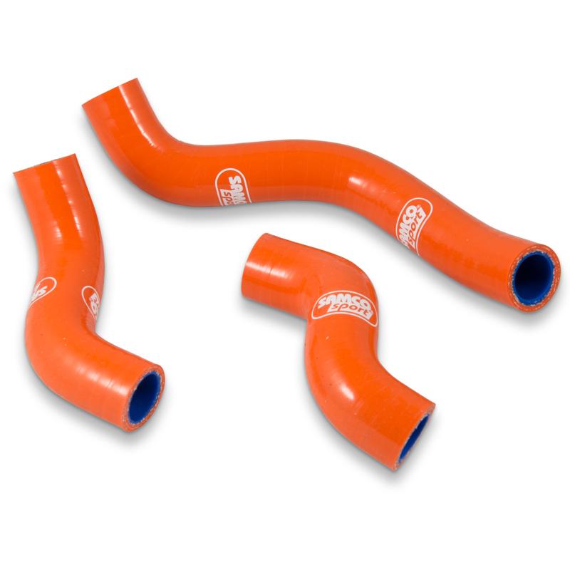 SAMCO HOSE KIT KTM 450 SX-F 2015, 3 PIECE KIT, ORANGE, KTM-78 OR