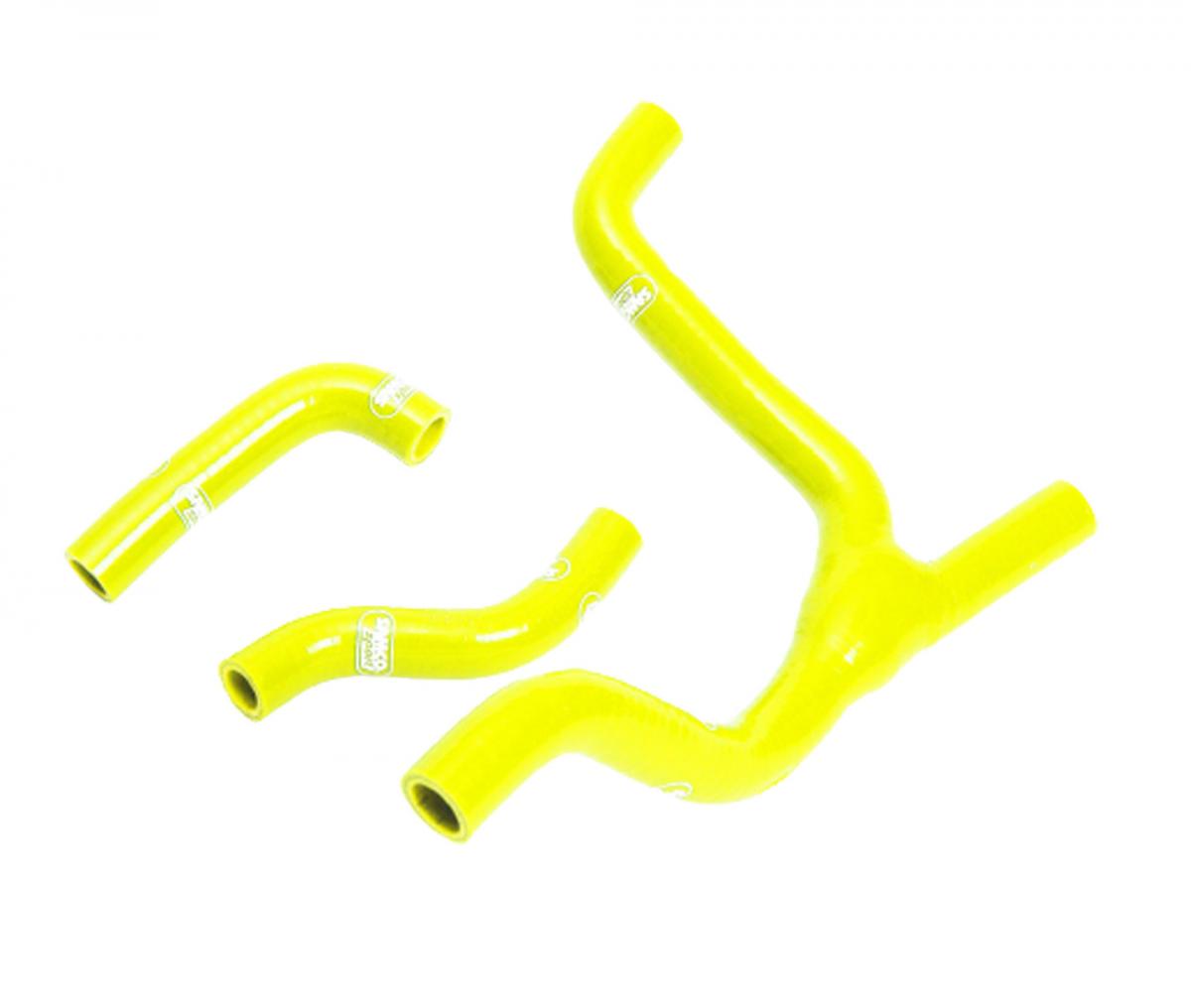 SAMCO HOSE KIT SUZUKI RMZ 250 07-09, 3 PIECE KIT, YELLOW, TCSSUZ21-YELLOW