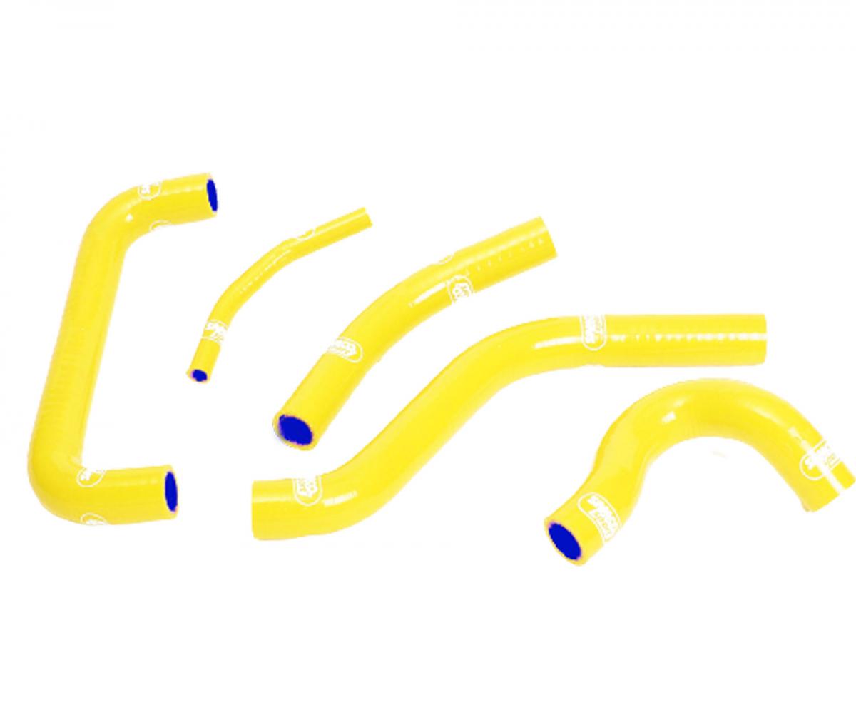 SAMCO HOSE KIT SUZUKI RMZ 450 04-05, 5 PIECE KIT, YELLOW, SUZ-16 YE