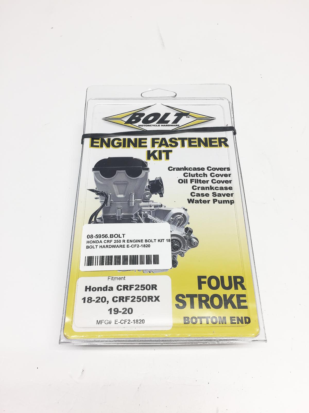 HONDA CRF 250 R 18-20 ENGINE BOLT KIT 18-20, BOLT HARDWARE E-CF2-1820