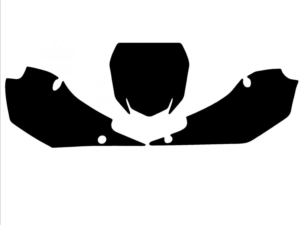 BLACK BACKGROUNDS YAMAHA YZ250F 2019-2020, YZ450F 2018-2020