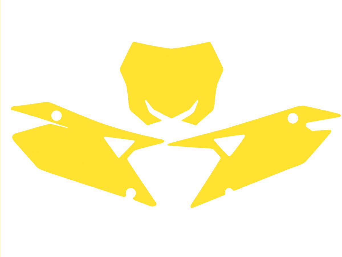 YELLOW BACKGROUNDS SUZUKI RM-Z250 2019-2020, RM-Z450 2018-2020