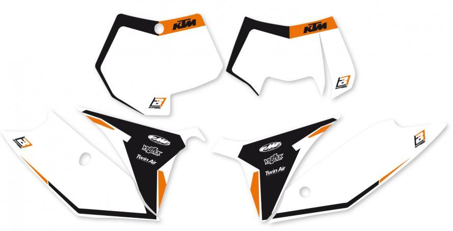 MX BACKGROUNDS KTM EXC/EXC-F 12-13, SX/SX-F 11-12, BLACKBIRD