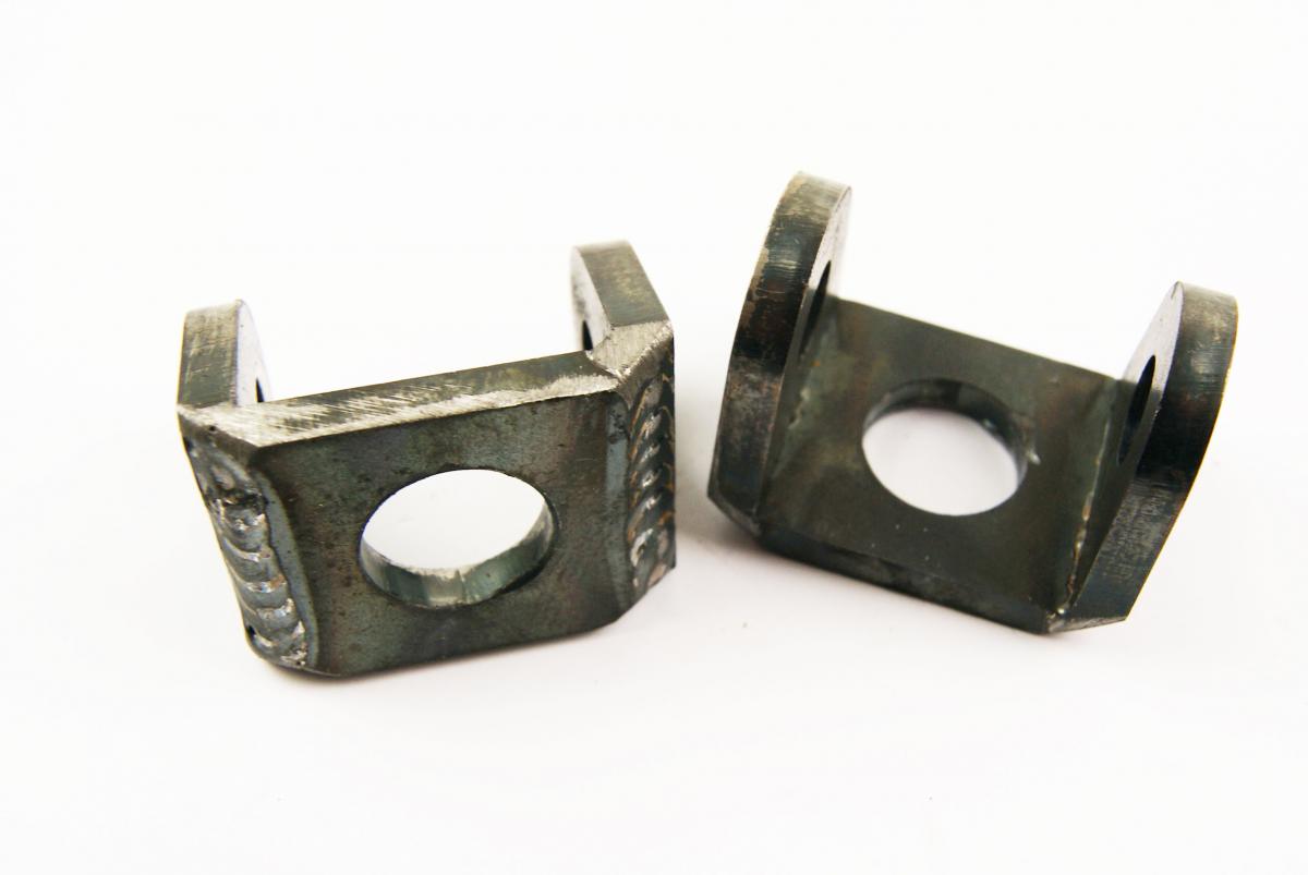 WELD ON PEG MOUNT KIT, TO SUIT KTM PEG FROM 2009-2019