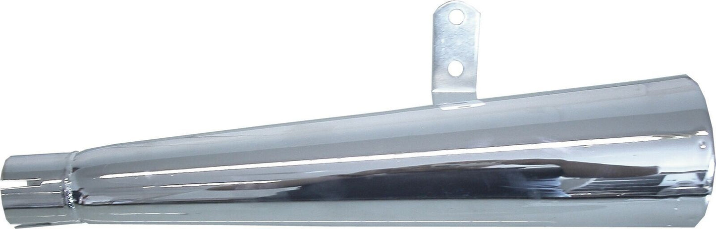 Exhaust Silencer Left Hand 35mm-45mm 17'' Long