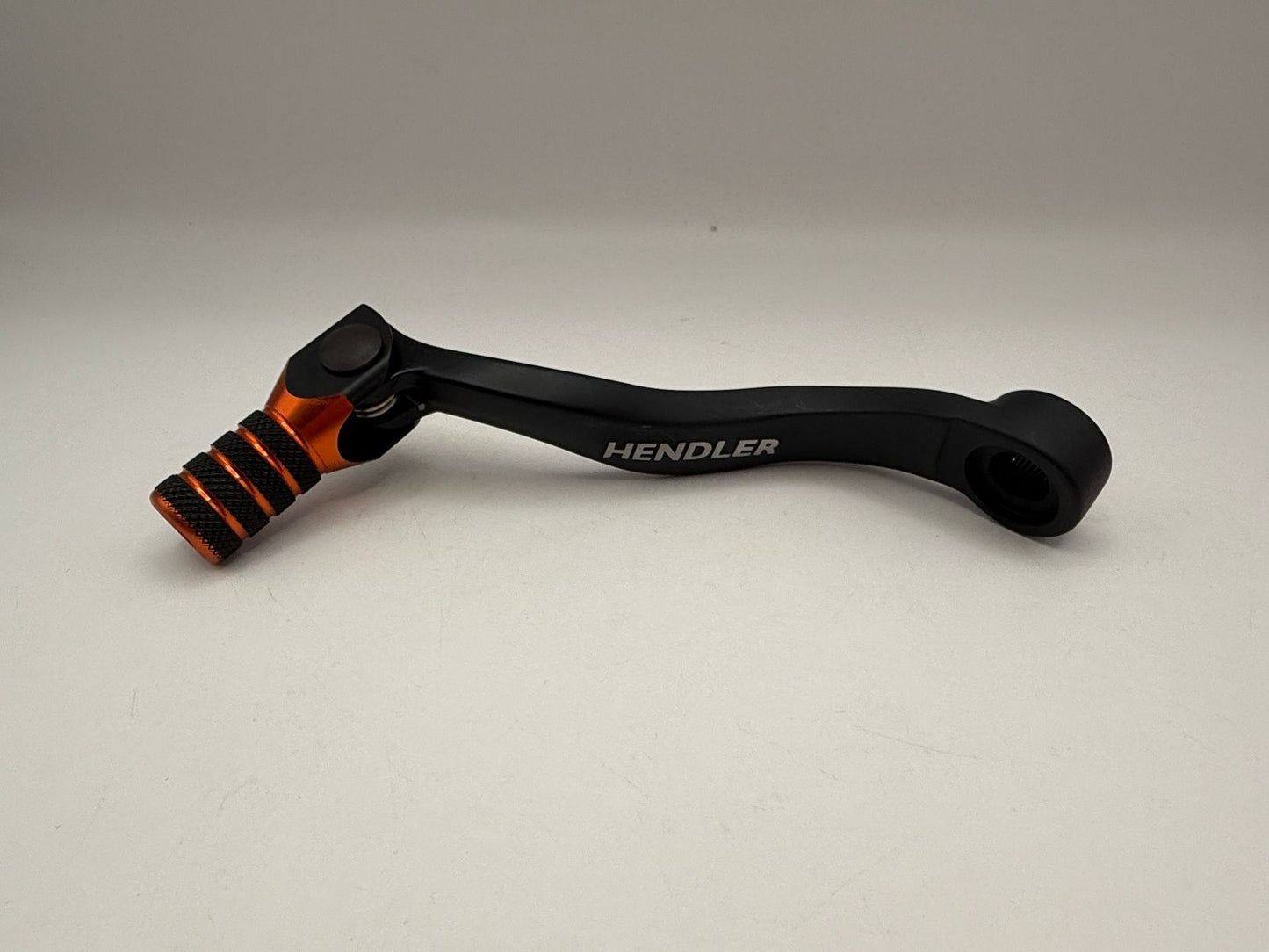 Gear Lever Alloy Black with Orange Tip KTM 450 EXC-F 17-20, 500 EXC-F 12-20, 125 SX-F 16, 450 SX-F 16-20, Husqvarna TC125 16, FC450 16-20, FE450 17-20
