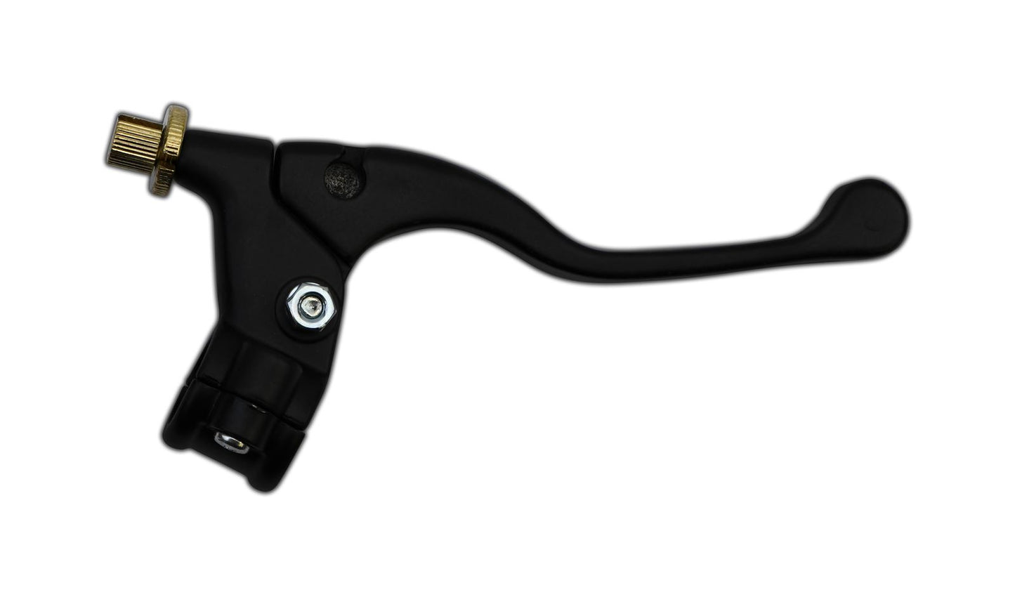Lever Assembly Left Hand Black Short No Mirror Boss