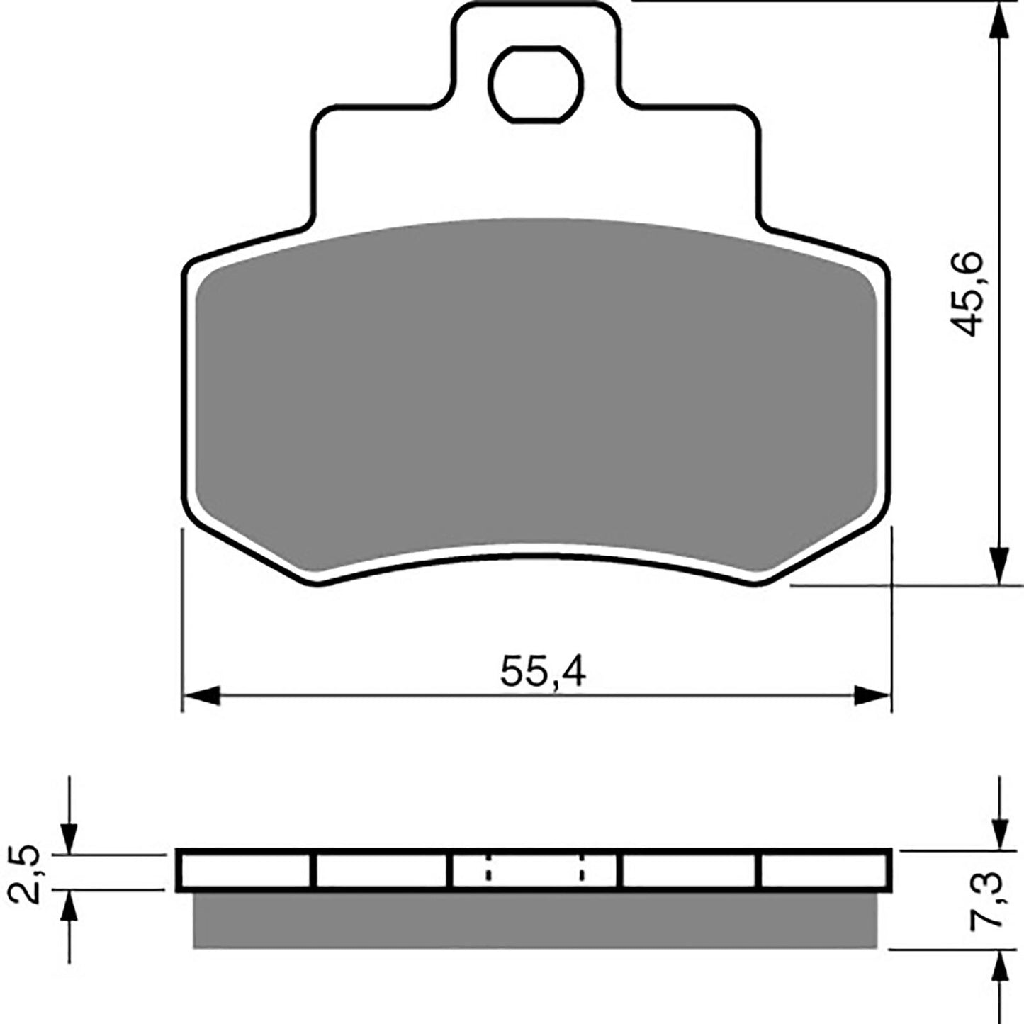 Goldfren Brake Pads AD192, FA356, SBS776, VD988