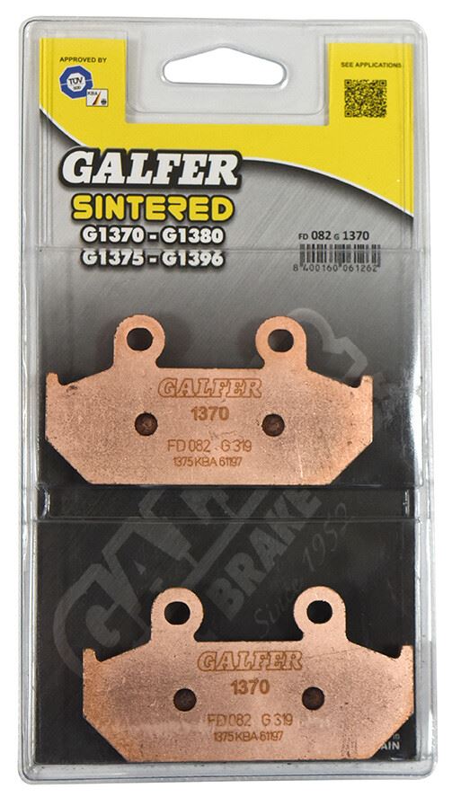 Galfer Brake Pad FD082,AD024,VD143/2,FA124/2,FDB663