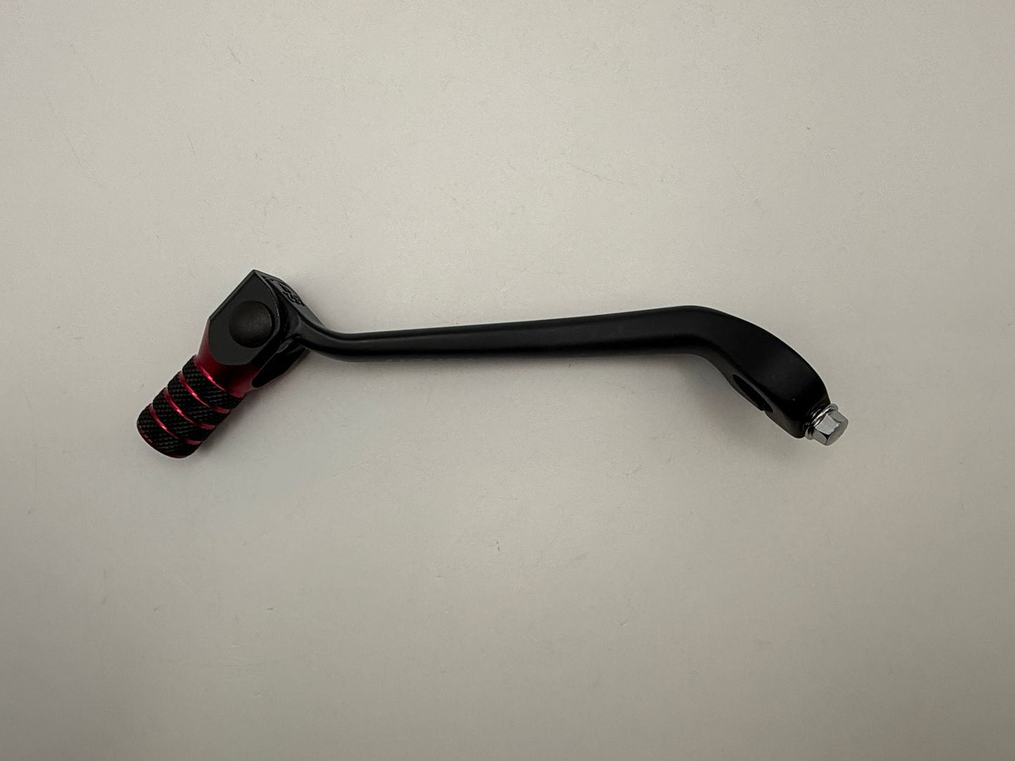Gear Lever Alloy Black with Red Tip Honda CRF450R 11-16, CRF450X 05-18