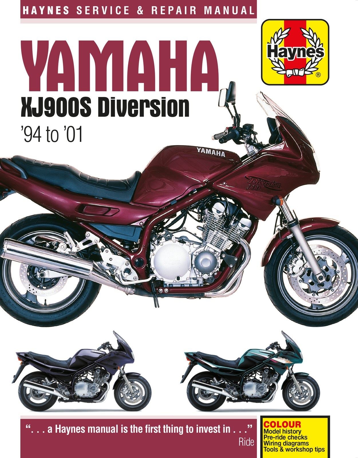 Haynes Manual Yamaha XJ900S Diversion 94-01
