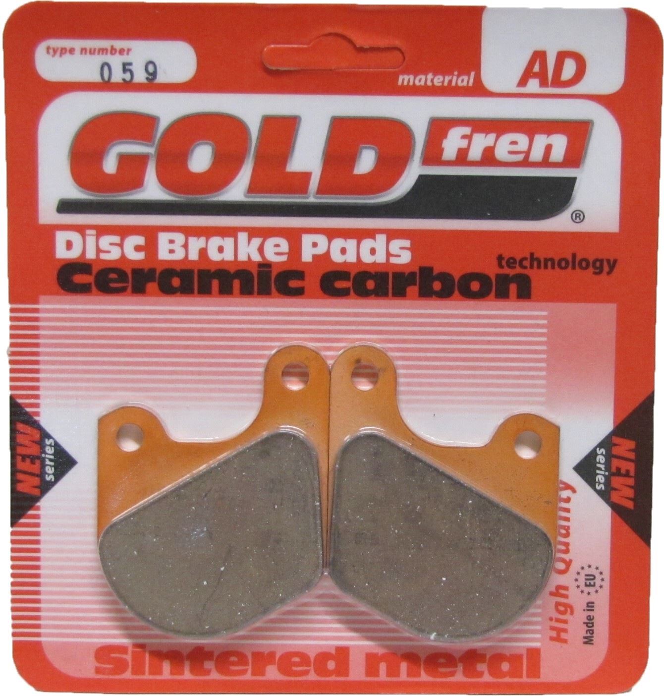 Goldfren Brake Pads AD059, VD908, FA71, FDB333, SBS537