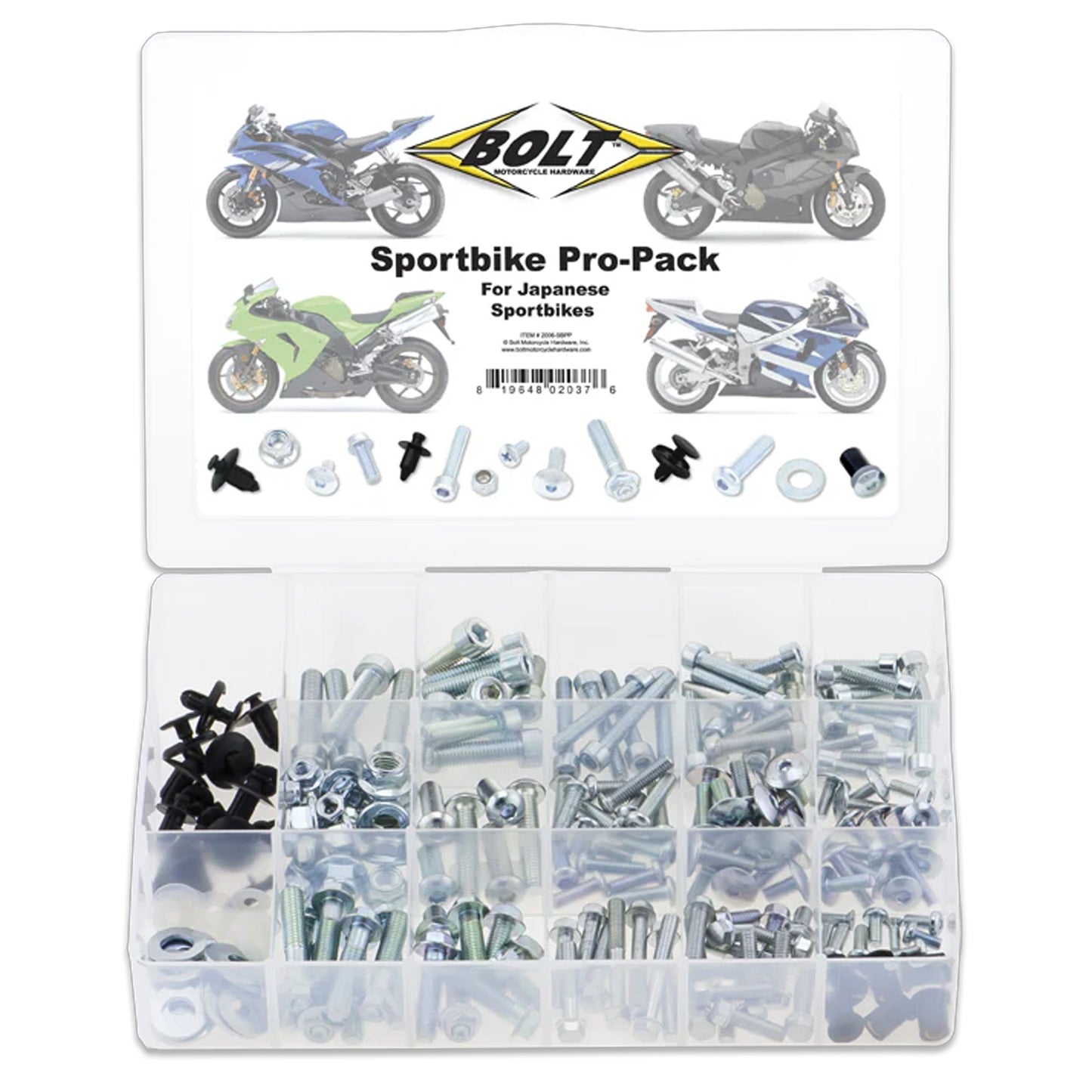 BOLT Japanese Sportbik PRO KIT, MOTOCYCLE HARDWEAR 2006-SBPP