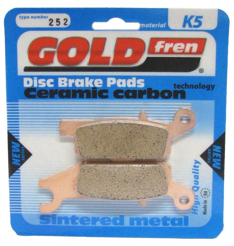 Goldfren Brake Pads K5-252, FA443, VD279/2, SBS850, FDB2231