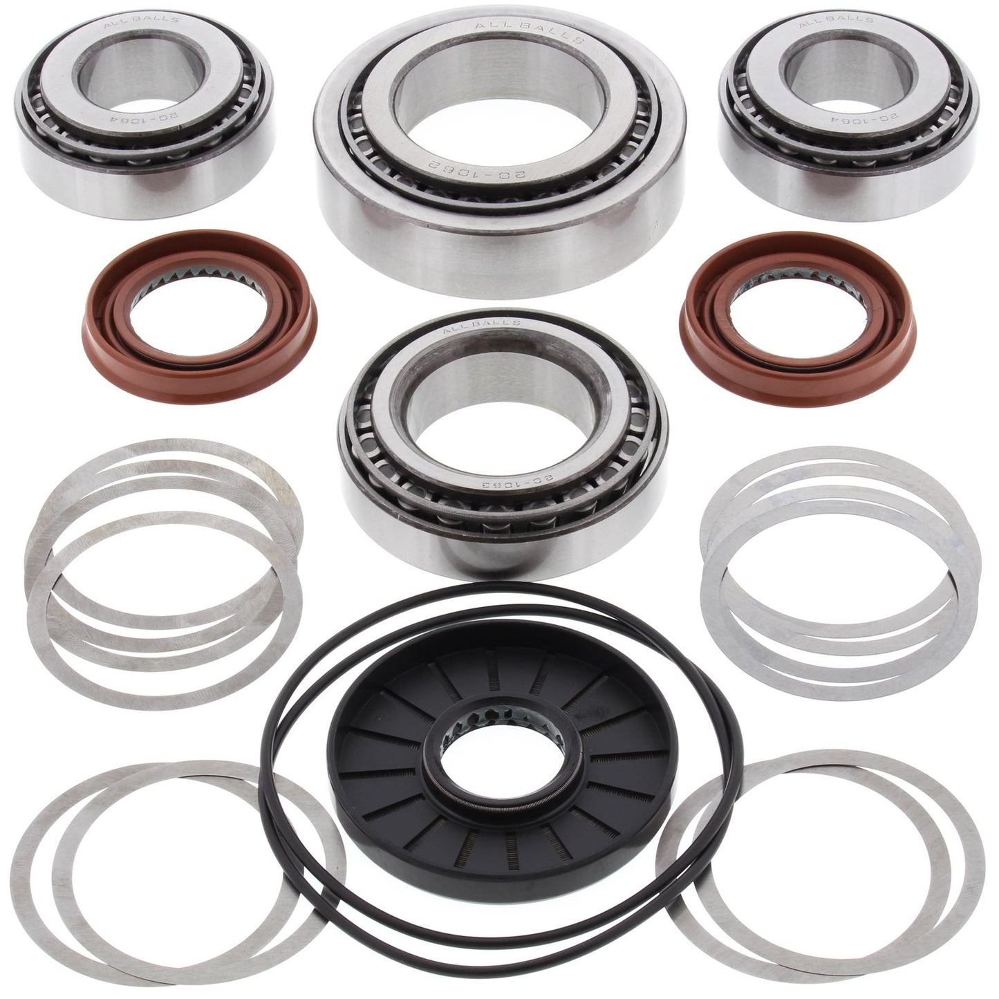 Differential Bearing and Seal Kit Rear Polaris Ranger 2x4 500 08-09, Ranger 4x4 500 EFI 2008, Ranger 4x4 500 EFI 2009, Ranger 4x4 700 2008, Ranger 4x4 700 2009, Ranger 4x4 700 Crew 08-09, Ranger 4x4 900 Diesel 11-14, Ranger 4x4 900 Diesel Crew 12