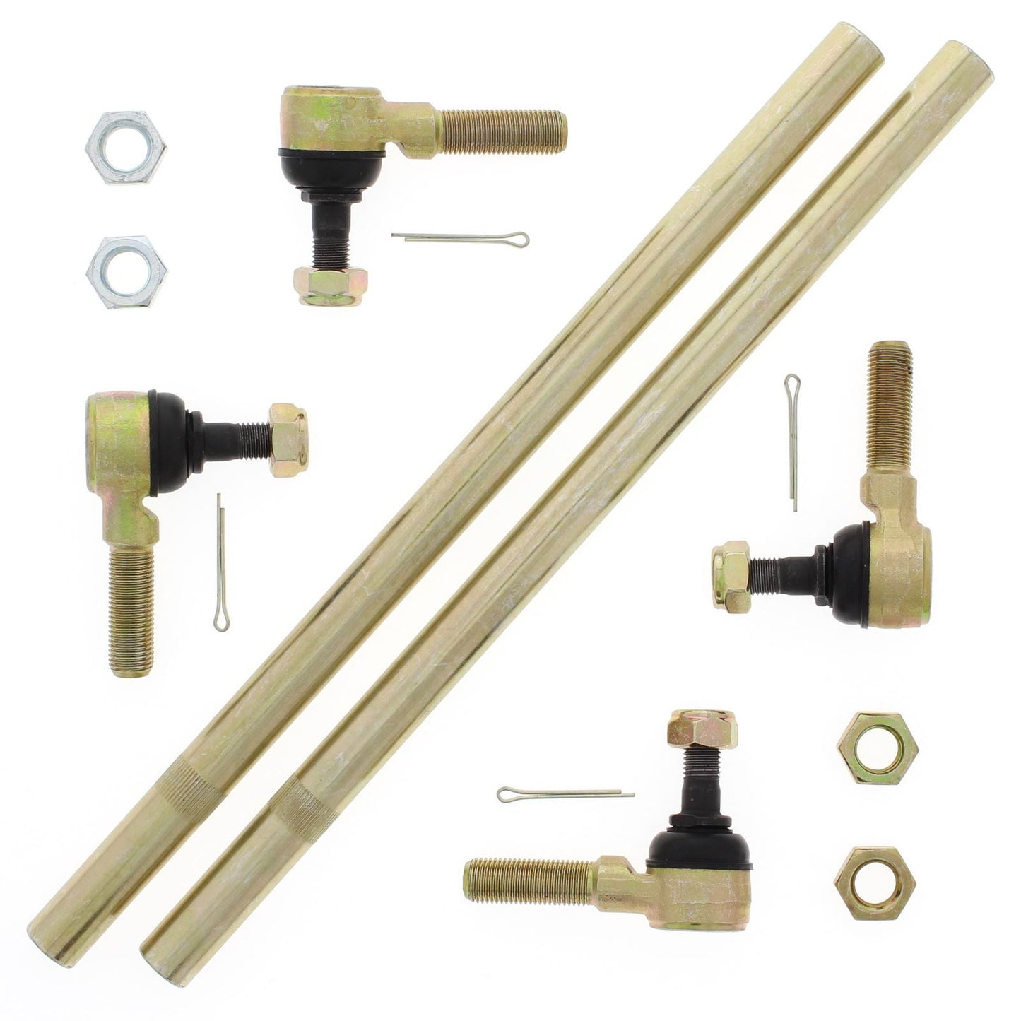 Tie Rod Upgrade Kit Honda TRX450ER 06-14, TRX450R 04-09, Kawasaki KFX 700 V-Force 04-09, KFX400 2003, KVF650 I Brute Force 06-13, KVF750 Brute Force 05-21, KVF750 Brute Force EPS 12-22, Suzuki LT-F500F Vinson 2003, LT-Z400 2003