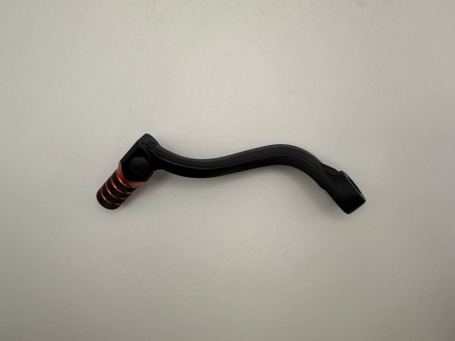 Gear Lever Alloy Black with Orange Tip KTM 450 EXC-F 17-20, 500 EXC-F 12-20, 125 SX-F 16, 450 SX-F 16-20, Husqvarna TC125 16, FC450 16-20, FE450 17-20