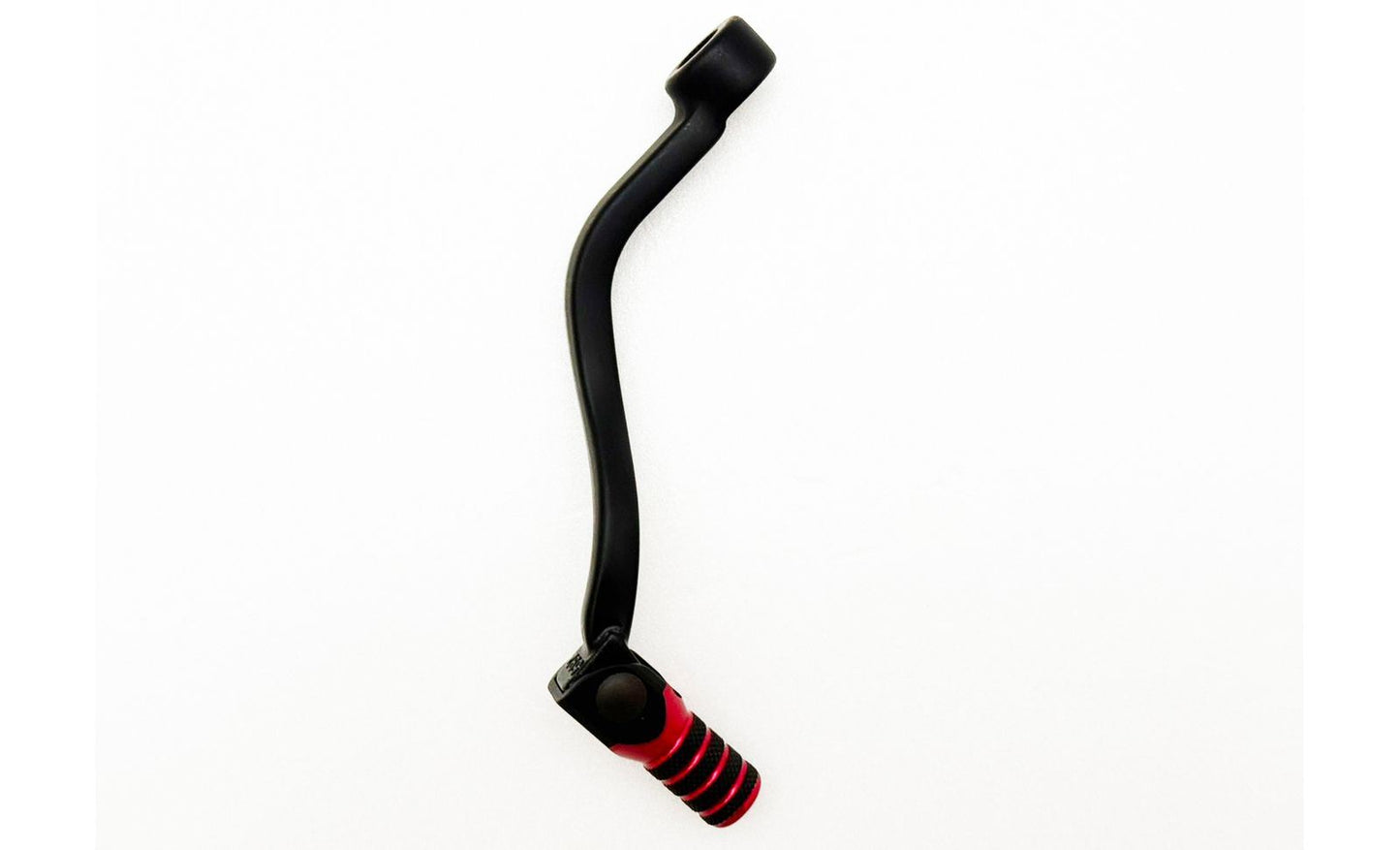 Gear Lever Alloy Black with Red Tip KTM 125 SX 23-25, 250 SX 23-25, 300 SX 23-24, 250 EXC 24, Husqvarna TC125 23-25, TC250 23-25, TE250 24, Gas Gas MC125 24-25, MC250 25, EX250 24-25