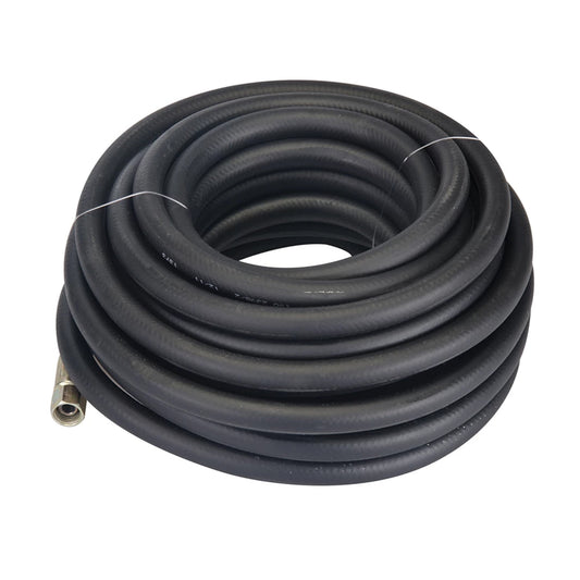 AIR LINE RUBBER HOSE 10 METER, 8MM BORE HOSE, 1/4"BSP FEMALE, 633578