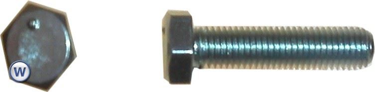 Bolts Hexagon M8 x 25mm x 1.25mm Pitch