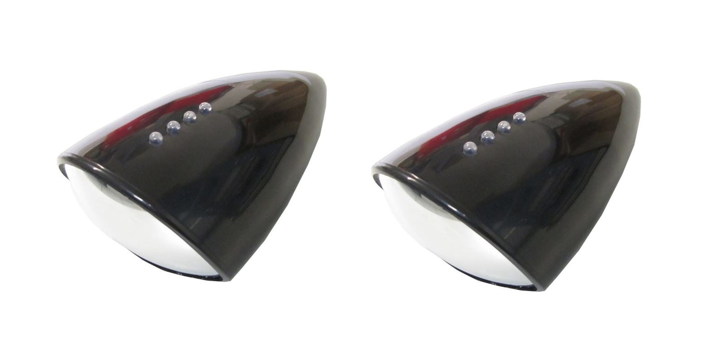Mirrors Fairing Pig Spotter Black Mirror (Pair)