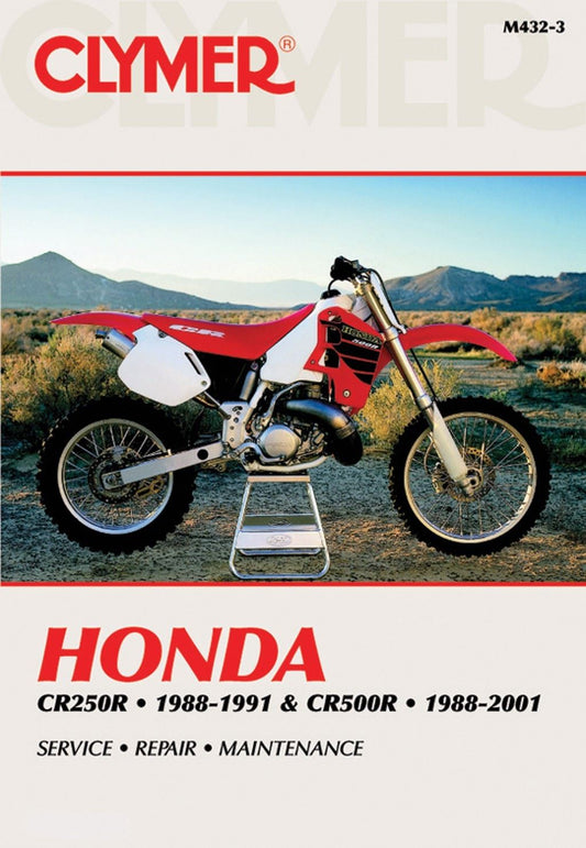 Clymer Manual For Honda CR250R 88-91 & CR500R 88-01