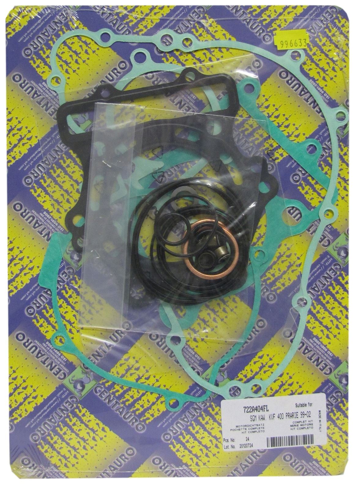 Centauro Full Gasket Set Kawasaki KVF400C4 4x4 Prairie 1999-2002