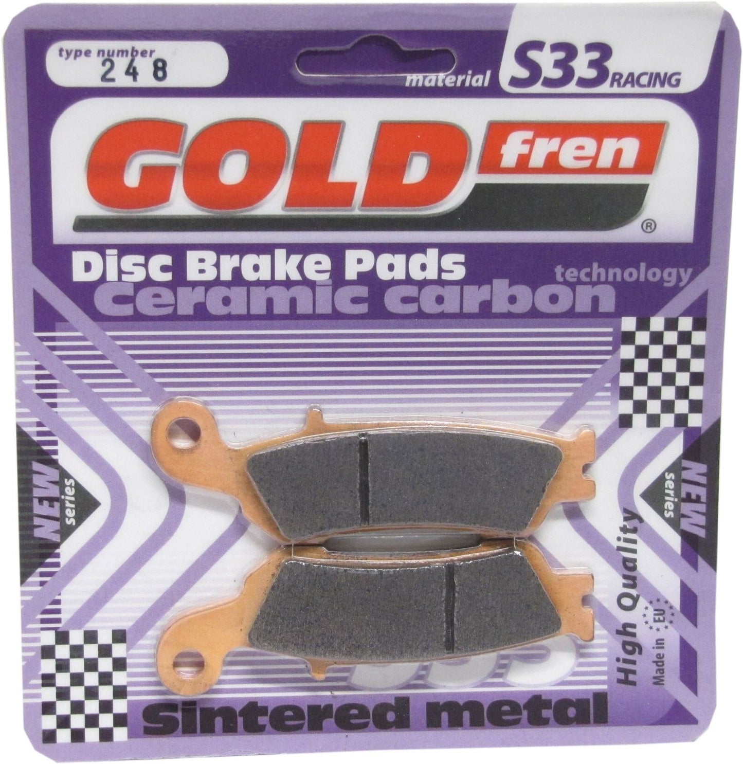 Goldfren Brake Pads S33-248, FA450, SBS840, DP983