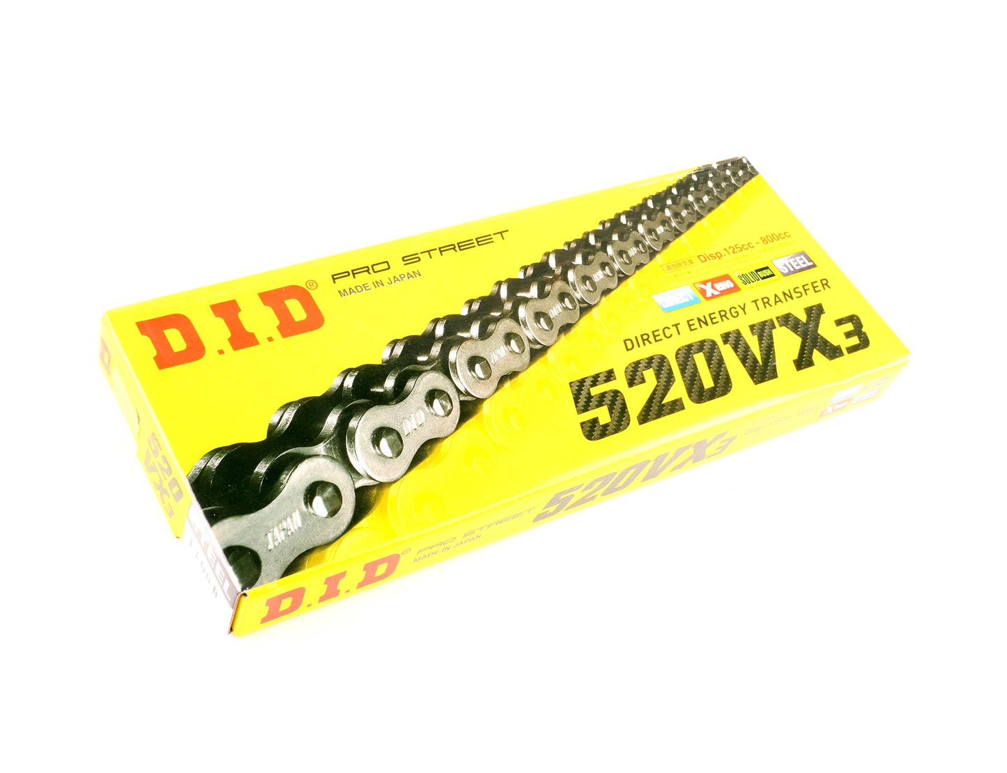 Chain DID 520VX-110 X-Ring(Black)