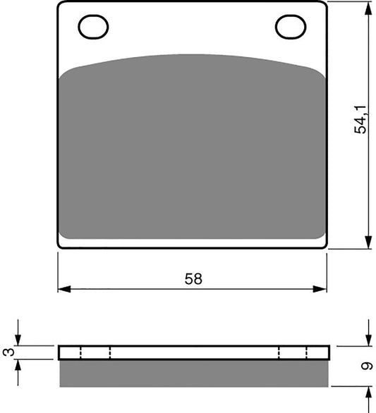 Goldfren Brake Pads AD076, VD306, FA36, FDB151/R, SBS512